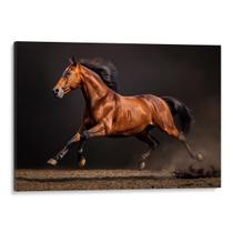 Quadro decorativo Cavalo Veloz em Galopes de Liberdade - Art Canvas