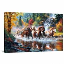 Quadro decorativo Cavalos na Natureza Art