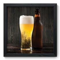 Quadro Decorativo - Cerveja - 33cm x 33cm - 212qdcp