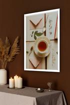 Quadro Decorativo Chá Com Leitura - 70x50cm Quadro Decorativo Chá Com Leitura - 70x50cm
