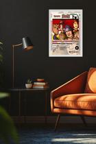 Quadro Decorativo Charlie Brown Jr Abalando. Branca Tamanho:21cm x 30cm (A4)