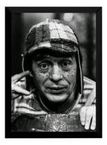 Quadro Decorativo Chaves Bolanos Foto Poster Moldurado