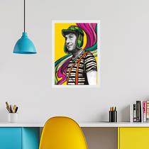 Quadro Decorativo Chaves Pop Art 33x24cm