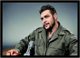 Quadro Decorativo Che Guevara Quartos Salas Escritórios Com Moldura RC002 Quadro Decorativo Che Guevara Quartos Salas Escritórios Com Moldura RC002