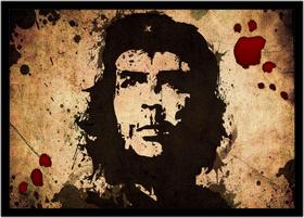 Quadro Decorativo Che Guevara Quartos Salas Escritórios Com Moldura RC008 Quadro Decorativo Che Guevara Quartos Salas Escritórios Com Moldura RC008