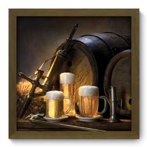 Quadro Decorativo - Choppeira - 33cm x 33cm - 026qdcm Quadro Decorativo - Choppeira - 33cm x 33cm - 026qdcm