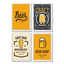 Quadro Decorativo Churrasqueira Cerveja Chopp Área Gourmet