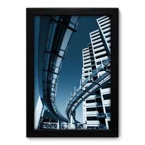 Quadro Decorativo - Cidade - 25cm x 35cm - 034qnubp