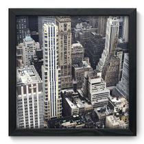 Quadro Decorativo - Cidade - 33cm x 33cm - 007qnubp