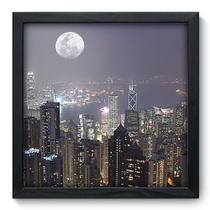 Quadro Decorativo - Cidade - 33cm x 33cm - 032qnubp