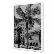 Quadro Decorativo Cidade Beverly Hills em Moldura Caixa