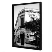 Quadro Decorativo Cidade Buenos Aires em Moldura Caixa