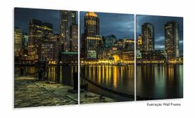 Quadro Decorativo Cidade De Boston - Paisagem Quadro Decorativo Cidade De Boston - Paisagem