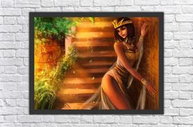 Quadro Decorativo Cidade Egito Salas Decorações Com Moldura Quadro Decorativo Cidade Egito Salas Decorações Com Moldura