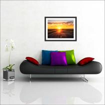 Quadro Decorativo Cidade Estrada Asfalto Salas Decorações Com Moldura Quadro Decorativo Cidade Estrada Asfalto Salas Decorações Com Moldura