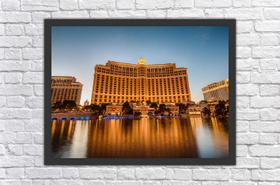 Quadro Decorativo Cidade Las Vegas Salas Decorações Com Moldura Quadro Decorativo Cidade Las Vegas Salas Decorações Com Moldura