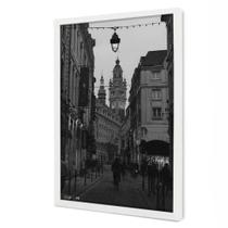 Quadro Decorativo Cidade Lile França em Moldura Caixa