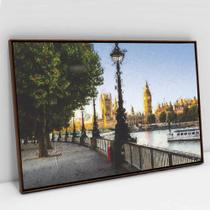 Quadro Decorativo Cidade Londres - Big Bem em tela Canvas