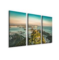 Quadro Decorativo Cidade Maravilhosa Rio de Janeiro 120x60cm - Tendenci