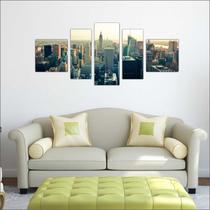 Quadro Decorativo Cidade New York Salas Interiores Decoração Quadro Decorativo Cidade New York Salas Interiores Decoração