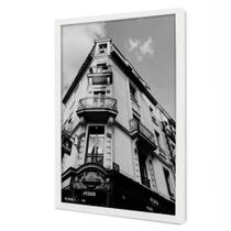 Quadro Decorativo Cidade Rennes França em Moldura Caixa