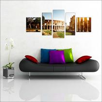 Quadro Decorativo Cidades Coliseu Roma Itália Salas Interiores Decoração TT2 Quadro Decorativo Cidades Coliseu Roma Itália Salas Interiores Decoração TT2