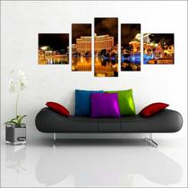 Quadro Decorativo Cidades Las Vegas Salas Interiores Decoração TT1