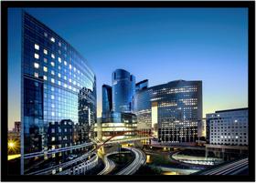 Quadro Decorativo Cidades Paris França Centro Financeiro Paisagem Quartos Salas Com Moldura RC095 Quadro Decorativo Cidades Paris França Centro Financeiro Paisagem Quartos Salas Com Moldura RC095