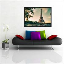 Quadro Decorativo Cidades Paris Torre Eiffel Salas Quartos Decorações Com Moldura Quadro Decorativo Cidades Paris Torre Eiffel Salas Quartos Decorações Com Moldura
