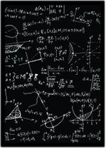 Quadro Decorativo Ciências Matemática Números Fórmulas G02