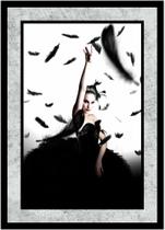 Quadro Decorativo Cinema Cisne Negro Nina Sayers Filmes Quartos Salas Lojas Com Moldura RC045