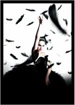 Quadro Decorativo Cinema Cisne Negro Nina Sayers Filmes Quartos Salas Lojas Com Moldura RC046 Quadro Decorativo Cinema Cisne Negro Nina Sayers Filmes Quartos Salas Lojas Com Moldura RC046