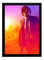 Quadro Decorativo Cinema John Wick 42x29cm Quadro Decorativo Cinema John Wick 42x29cm