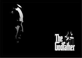 Quadro Decorativo Cinema O Poderoso Chefão The Godfather Filmes Quartos Salas Com Moldura RC009