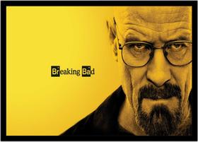 Quadro Decorativo Cinema Séries Breaking Bad Filmes Quartos Salas Com Moldura RC033 Quadro Decorativo Cinema Séries Breaking Bad Filmes Quartos Salas Com Moldura RC033