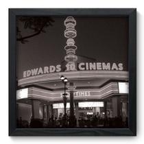 Quadro Decorativo - Cinemas - 33cm x 33cm - 008qdhp