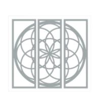 Quadro Decorativo Cinza Mdf Mandala Linear 40X20Cm