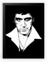 Quadro Decorativo Clássico Scarface Al Pacino Filme A3 30x42cm