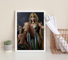 Quadro Decorativo Cleopatra - Arquétipo 45X34Cm - Com Vidro