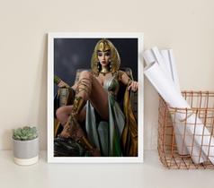 Quadro Decorativo Cleopatra - Arquétipo 45x34cm - com vidro