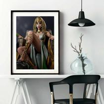 Quadro Decorativo Cleopatra Arquétipo - 60x48cm