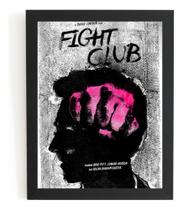 Quadro Decorativo Clube Da Luta Fight Club Filme Arte