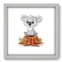 Quadro Decorativo - Coala - 33cm x 33cm - 119qdib