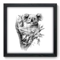 Quadro Decorativo - Coala - 33cm x 33cm - 182qdsp