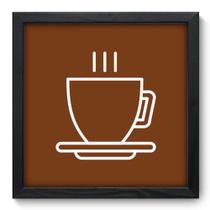 Quadro Decorativo - Coffee - 33cm x 33cm - 077qdcp