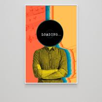 Quadro decorativo colagens abstratas loading