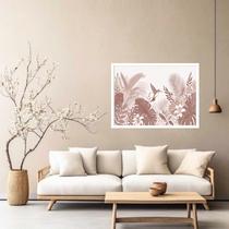 Quadro Decorativo Colibri Terracotta - 50x70cm Quadro Decorativo Colibri Terracotta - 50x70cm