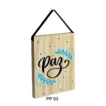 Quadro Decorativo com Alça - PP03 - MDF 3MM - 21cm x 30cm