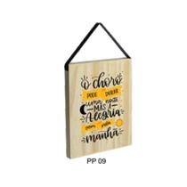 Quadro Decorativo com Alça - PP09 - MDF 3MM - 21x30cm Quadro Decorativo com Alça - PP09 - MDF 3MM - 21x30cm