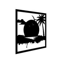 Quadro Decorativo Com Fundo Branco 32X31Cm Mdf Quadro Decorativo Com Fundo Branco 32X31Cm Mdf